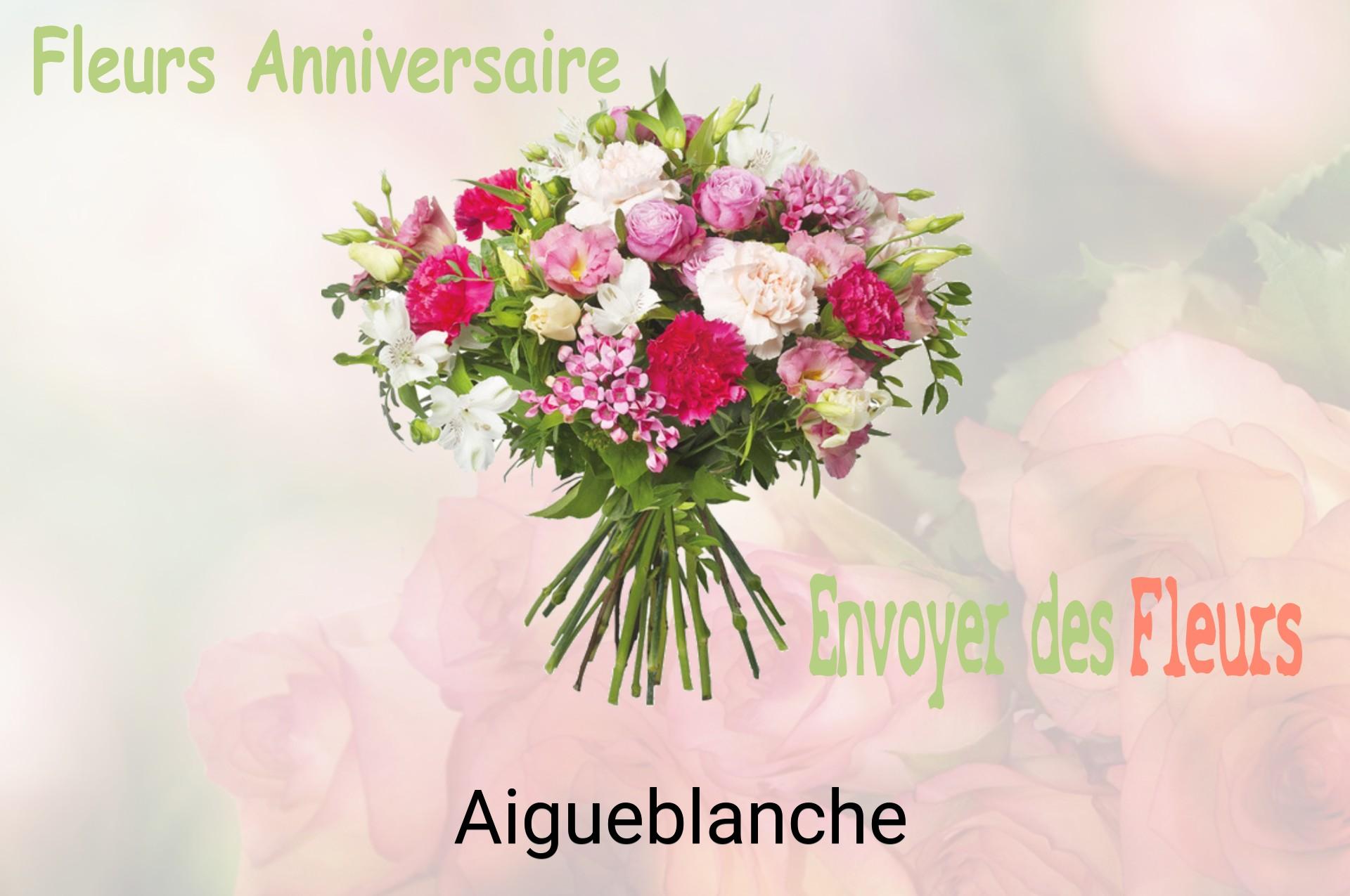 Bouquet de fleurs d’anniversaire livré à Aigueblanche